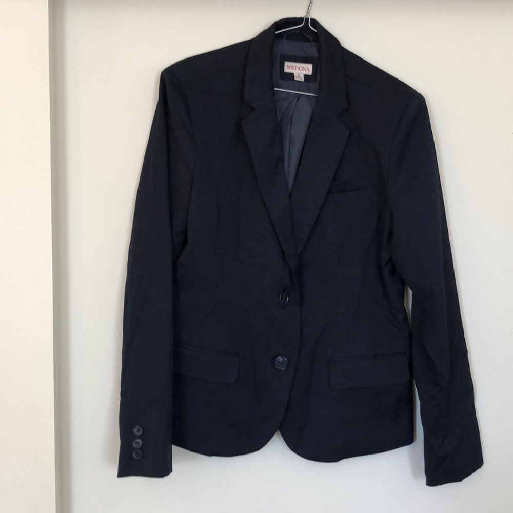 Merona Navy Blue Blazer